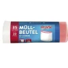 CleanPac RenPac/ Avfallspåsar med snodd 35L/ 22-pack
