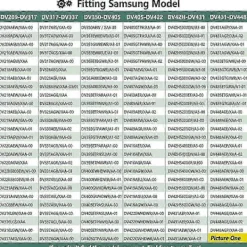 New Reparationssats för torktumlare inkluderar DC97-16782A torkvals, DC93-00634A spännrulle, 6602-001655 D