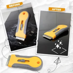 New Repfria rengörare, rengöringsverktyg för spishäll med 20 reservenheter, keramikhällar, glasdörrar, fönster och målade ytor