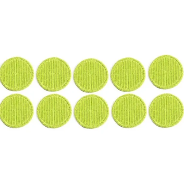 Best Replacement Pads for Steam Twister - 10 Pcs Microfiber Pads for Steam Twister Steam Mop - for All Floors and Surfaces