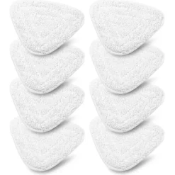 Clearance Replacement Steam Mop Pads Compatible with PureSteam ThermaPro 211 10-in-1 Steam Mop Cleaner 8-Pack