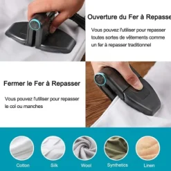 Clearance no brand Reseförpackad ångborste - Smidig, perfekt för resor och familjeanvändning