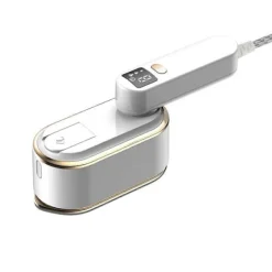 New Reseångare för Kläder Portabel Mini -1200 Watt 10S Snabb Uppvärmning - med Digital Display för Hem, Resor EU-kontakt