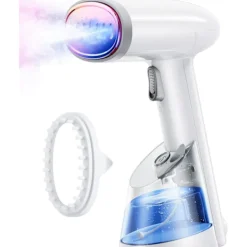 Discount Reseånggenerator 1200W Portabelt Resestrykjärn med 250ml Vattentank, Idealisk för Hem och Resor Reseånggenerator Vit