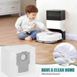 Reservdelar & Dammsugarpåsar för Roborock Q8 Max & Q5 Pro[JSR] 8PCS