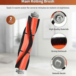 Online Reservdelar för Dreame D9, D9 Max, D9 Pro, L10, L10 Pro Dammsugare, Huvudborste, Sidoborste - XF33 -