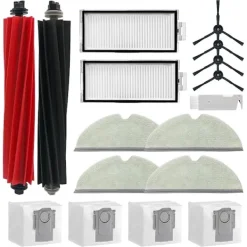 Discount Reservdelar till Roborock Q5 Pro+/q8 Max+ (plus) Dammsugare - Huvudborste, Hepafilter, Moppduk, Dammsugarpåsar