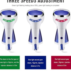 Discount Resesångare, Klädsångare, Ångstrykjärn, 25s Uppvärmning, Ministorlek Med 250ml Vattentank, Handhållen Ångstrykjärn Resejärn För Alla Tyger, Inget Vatten Sprider | Fyndiq