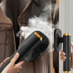 New Resesteamer Mini Strykjärn för Kläder, Handhållen Bärbar Ångstrykjärn black