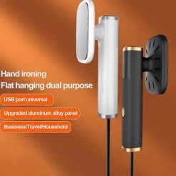 Best Resestrykjärn med halkfritt handtag, vattentankdesign, torr- och våtanvändning, handhållen strykningsmaskin, klädrynkborttagare