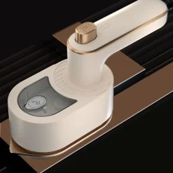 Hot Resestrykjärn Portabel Mini Strykmaskin 180 Roterbar Handhållen Ångstrykjärn Vikbar Resekläder För Tyg Kläder Free Size White