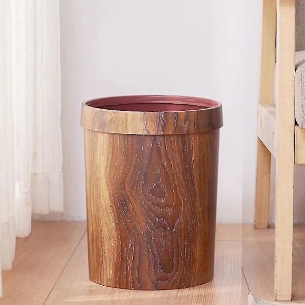 Outlet Retro träkorn soptunna hushåll vardagsrum kök Tra