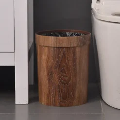 Outlet Retro träkorn soptunna hushåll vardagsrum kök Tra