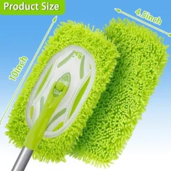 Sale BästaGåva Reusable Microfiber Dry Mop Pads for Wet Mops Compatible with Swiffer Sweeper Mop Replacement Mops for Floor Cleaning 4 Pack
