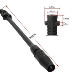 Hot ®Rising FF Kärcher Högtryckstvättlans - Justerbart Munstycke - Hög Effektivitet - Svart