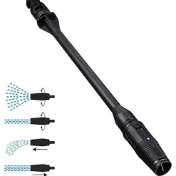 Best ®RisingFF Kärcher Högtryckstvättlans - Justerbart Munstycke - Hög Effektivitet - Svart