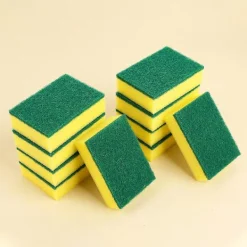 Discount Räkna tunga skrubbsvampar kök, små disksvampar för kök, hushållsrengöring,