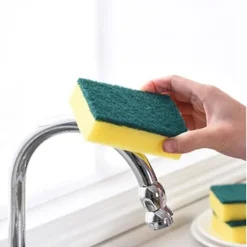 Discount Räkna tunga skrubbsvampar kök, små disksvampar för kök, hushållsrengöring,