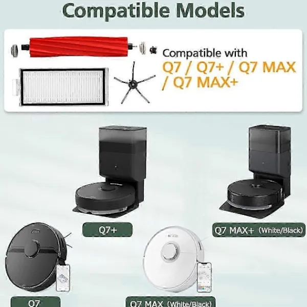 Clearance Roborock Q7 Q7+ Q7 Max Q7 Max+ Robotdammsugare - Smart Kartläggning & Moppning{YFL}{HH}