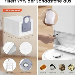 Discount Roborock Qrevo S/Qrevo Pro/Qrevo MaxV Robotdammsugare Tillbehör -AD11-