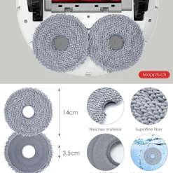 Discount Roborock Qrevo S/Qrevo Pro/Qrevo MaxV Robotdammsugare Tillbehör -AD11-