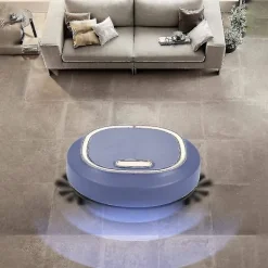 Discount Robotdammsugare, 3 i 1 Golvdammsugare och Mopp, Supersug, 1500pa Robotdammsugare med Moppfunktion, Perfekt för Djurhår Damm och Smuts