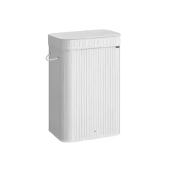 Discount Rootz Living Rootz Bamboo Klädkorg - Tvättkorg - Tvättorganisator - Lättvikt - 31,5 cm x 42,5 cm x 61 cm