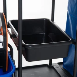 Hot Rootz Living Rootz rengöringsvagn - svart, blå, orange - metall, PP, tyg - 43