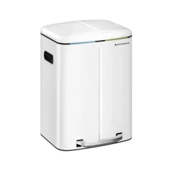 Outlet Rootz Living Rootz soptunna - soptunna - soptunna - soptunna - återvinningskärl - utomhus soptunna - inomhus soptunna - kök soptunna - kontorssoptunna - vit - 44,5 | Fyndiq