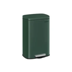 Online Rootz Living Rootz vintage grön stålsoptunna - soptunna - sopkorg - stål- och plastkonstruktion - 43,2 cm x 37,1 cm x 63,2 cm