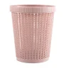 Outlet Rosa Plast Papperskorg Imitation Rotting Rund Avfallskorg Locklös Papperskorg