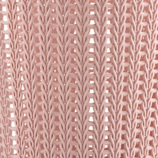 Outlet Rosa Plast Papperskorg Imitation Rotting Rund Avfallskorg Locklös Papperskorg