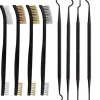 Rostfri stålborste, 8 stycken liten mässingsborste mini stålborste nylon, hand stålborste mässingsborste för rengöring borstning skrubbning rost damm R | Fyndiq