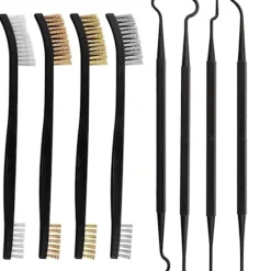 Rostfri stålborste, 8 stycken liten mässingsborste mini stålborste nylon, hand stålborste mässingsborste för rengöring borstning skrubbning rost damm R | Fyndiq