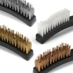 Rostfri stålborste, 8 stycken liten mässingsborste mini stålborste nylon, hand stålborste mässingsborste för rengöring borstning skrubbning rost damm R | Fyndiq