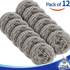 Outlet Rostfria stålull - 12-pack, vikt 30g