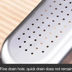 Outlet unbranded Rostfritt Stål Diskbänksil Korg Multifunktionell Skräpfilter för Kök och Badrum—max