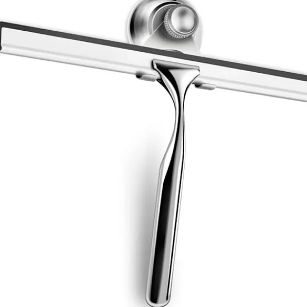 New Rostfritt stål glasstorkare krok, rengöringsverktyg (torkare + sugkoppskrok), för hem kök, toalett, badrum