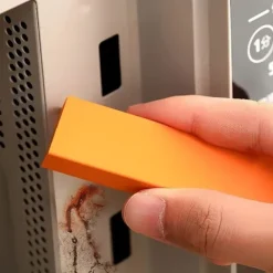 Discount Rostfritt Stål Repskyddssats, Köksmagiskt Rengöringsgummi, Tar Bort Rester, Vattenmärken och Fett från Apparater