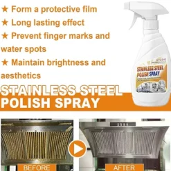 Outlet Rostfritt stål underhållsmedel