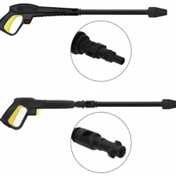 Outlet Roterande rengöringslans för Karcher K2 K3 K4 K5 K6 K7, roterande sprutpistol Jet Car Lance för Karcher K2 K7 serie högtryckstvättar