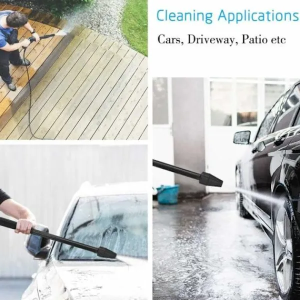 Outlet Roterande rengöringslans för Karcher K2 K3 K4 K5 K6 K7, roterande sprutpistol Jet Car Lance för Karcher K2 K7 serie högtryckstvättar