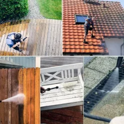 Roterande turbospraymunstycke 1,8 GPM 3000 PSI 035 för högtryckstvätt, 1/4