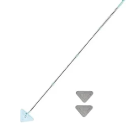 Best LBSS Roterbara trianglar Dammmopp Slitstark arbetsbesparande städmopp för badrumskök C