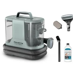 New ROWENTA , Clean It Compact, Shampouineuse, Détacheur, Nettoyeur portable, Design kompakt, IN3020F0 Eukalyptus Grön