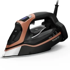 Sale ROWENTA Steamforce Pro, Ångstrykjärn, Effekt från en ångstation, 3 200 W, DW9520D1 Svart / Koppar Svart, Orange