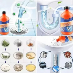 New Rörledningsrensare - Momeng Köksavloppsrengörare, Kraftfull Rörrensare 2 st 2pcs