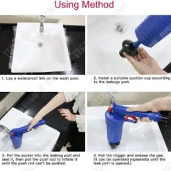 Discount TECH DISCOUNT Rörrensare - TD® - Fjäder - Högkvalitativ plast - 4 sugkoppar - 0,9 kg