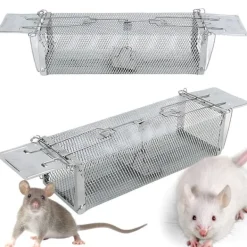 Råttfälla XXL - Stor metallbur för skadedjur