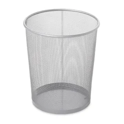 Sale Rubbermaid Commercial Products Concept Collection Mesh Metal Papperskorg, 5-Gallon, Passar Under Skrivbord, Silver, Soptunna för Skola/Kontor/Hem/Badrum | Fyndiq